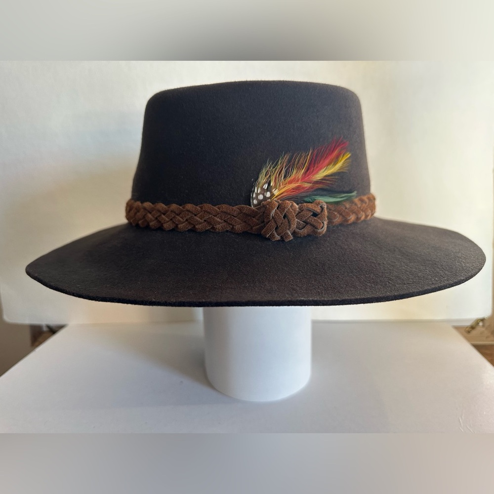 Smithbilt Classic Fedora Gambler Western Cowboy Cowgirl Hat Size Small